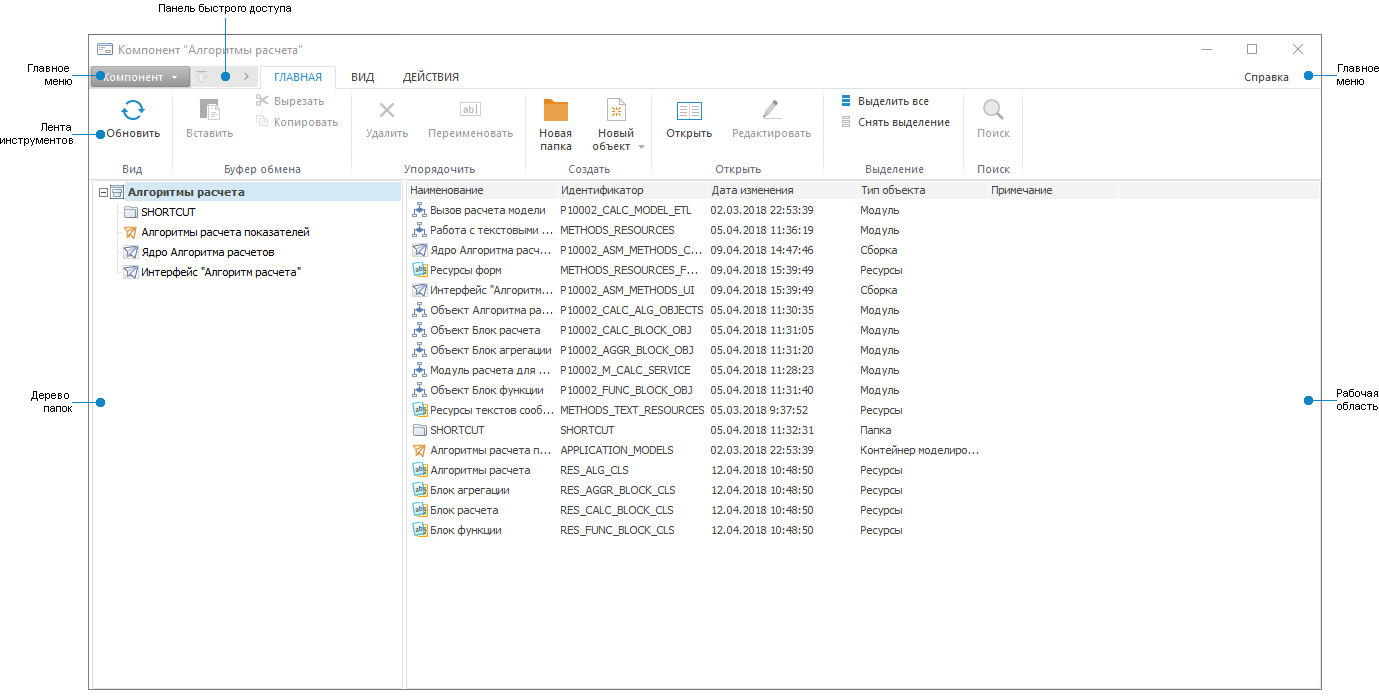 Component designer Component