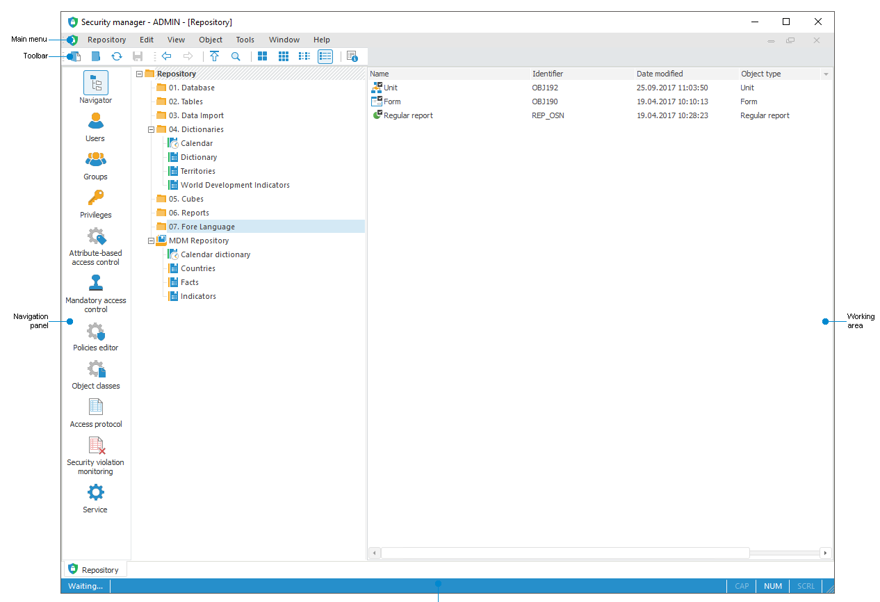 Security Manager Security Manager