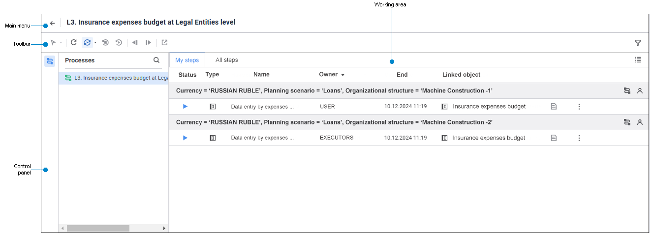 Simple process monitoring